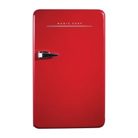 3.2CUFT RET FRDG W/MD RED