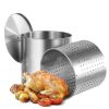 Stainless Steel Stockpot, 100 Quart Large Cooking Pots, Cookware Sauce Pot with Basket, Lid, and Handle, Heavy Duty Commercial Grade Stock Pot